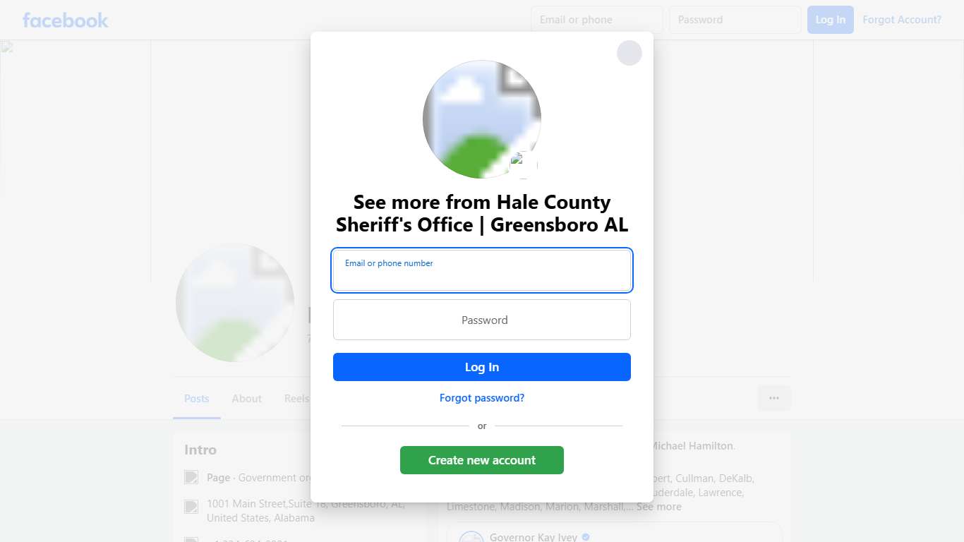 Hale County Sheriff's Office Greensboro AL Facebook